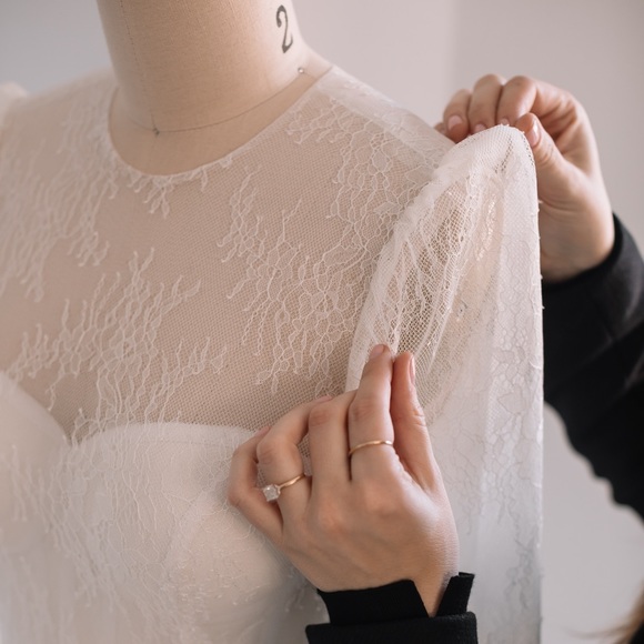 Bridal Studio Custom Engagement Dress - Picture 2 of 7